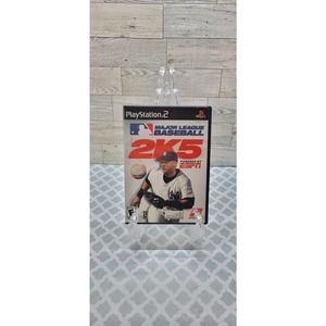 Major League Baseball 2K5 ESPN (MLB) (Sony PlayStation 2 PS2) Complete w/ Manual